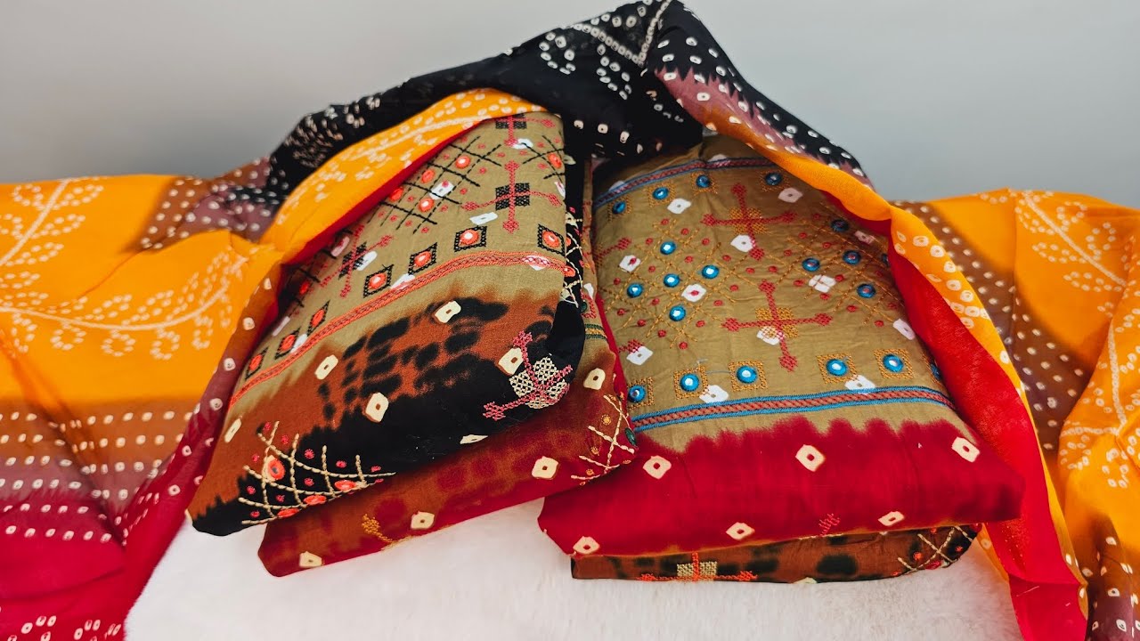 UPDATE নতুন ডিজাইনের BOUTIQUE থ্রি পিস 🎉 summer spacial | COTTON FABRIC | most beautiful dress 2025