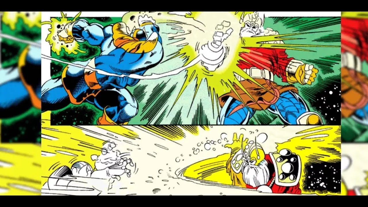 Thanos VS Odin - Hq/Marvel (1994)