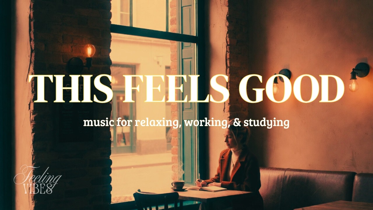 Soft Café Music That Keeps You Focused 🎻☕ | Relaxing Acoustic Guitar & Violin for Work & Study