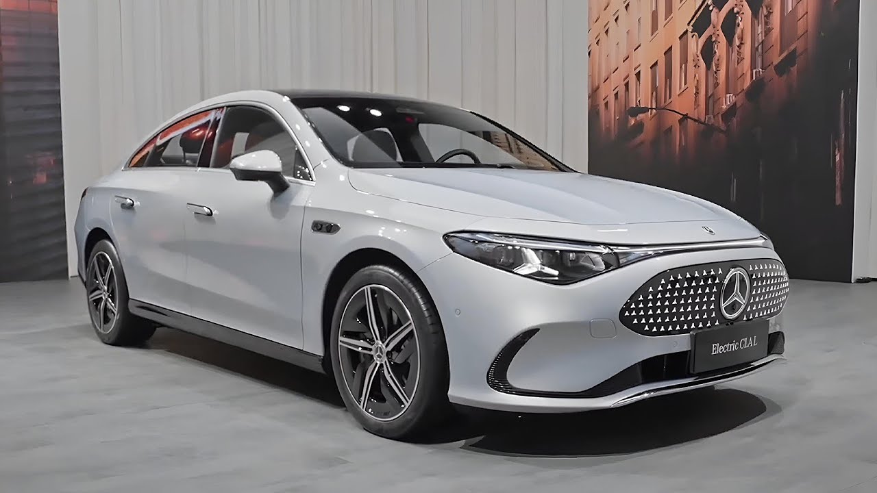 All New 2026 Mercedes CLA L revealed - meet the baby S Class!