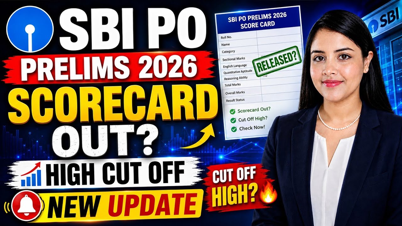SBI PO Score card 2026 | Sbi po scorecard | SBI PO Score card | Sbi po Score Card 2026 Pre | Sbi po 