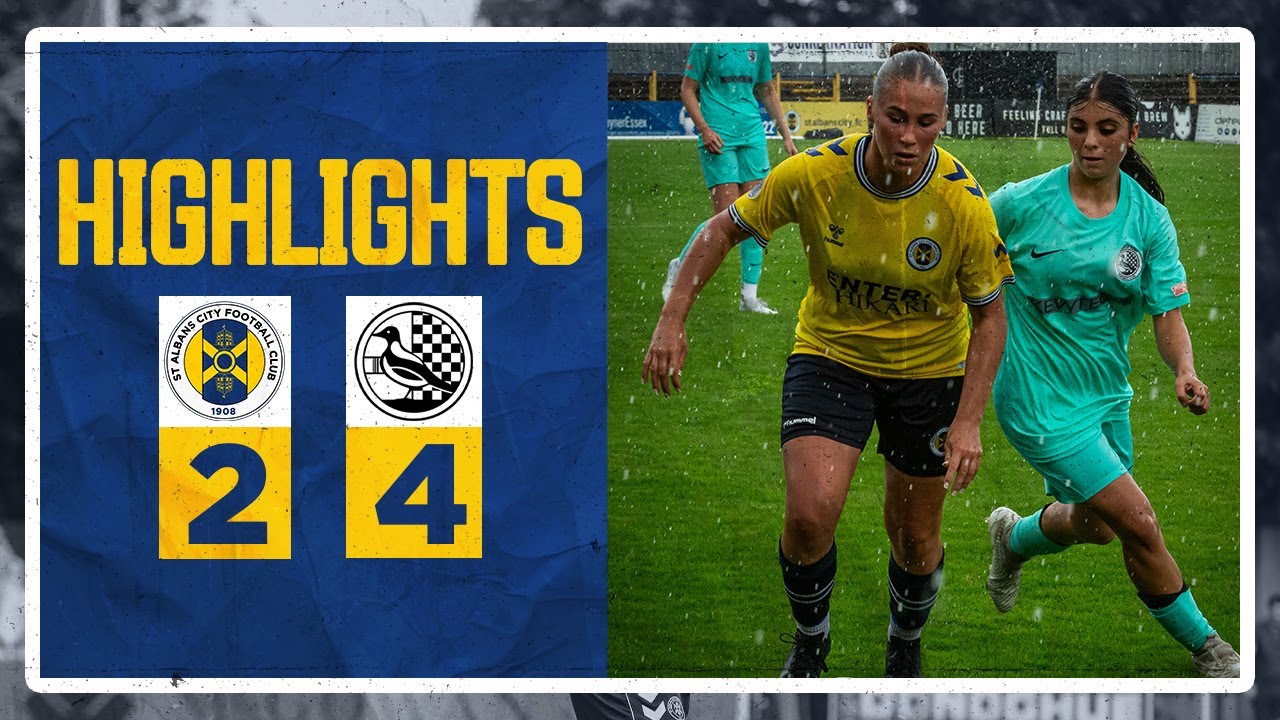 HIGHLIGHTS | St Albans City Women vs Royston Town | ERWPL | 8th September 2024