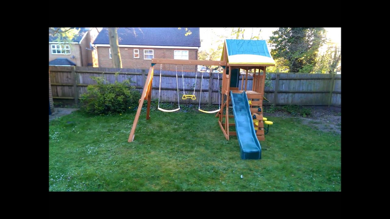 Selwood Bright Side Play Set Cedar Climbing Frame