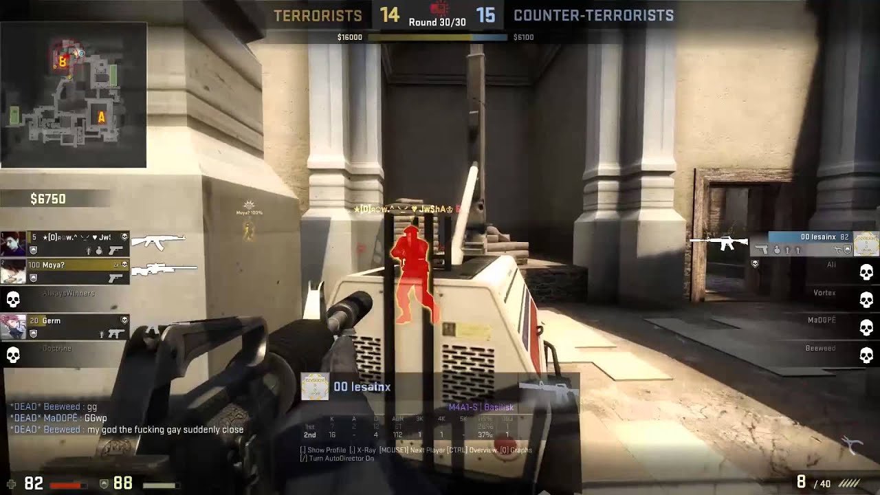 Clutch . never say gg too early