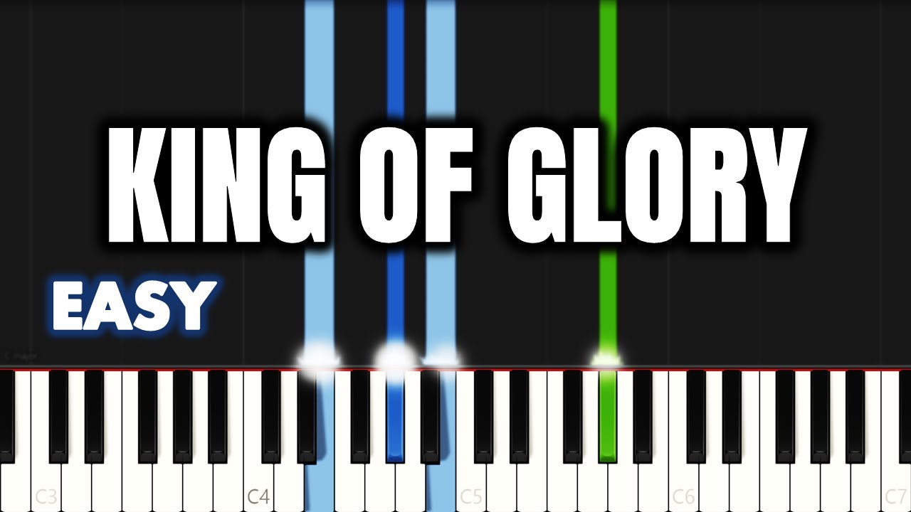CeCe Winans - King of Glory | EASY PIANO TUTORIAL by Synthly