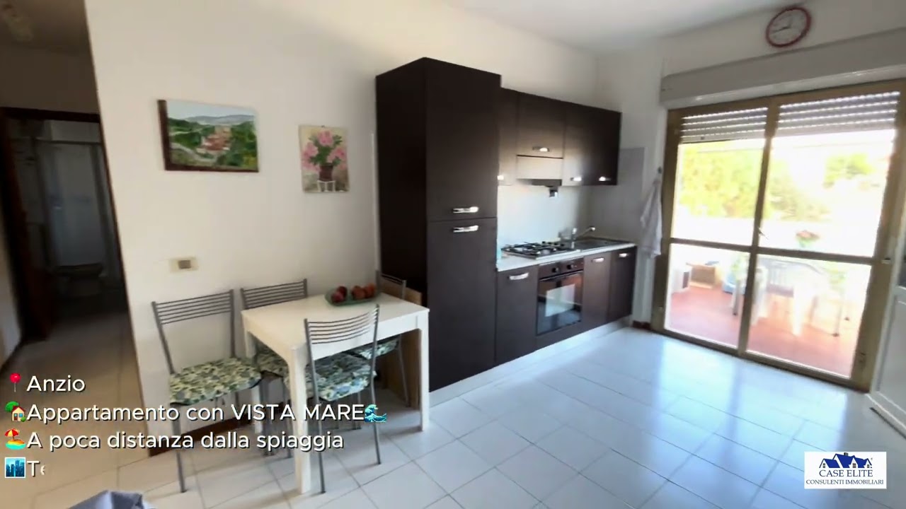 ANZIO COLONIA - APPARTAMENTO CON SPLENDIDA VISTA MARE A POCA DISTANZA DALLA SPIAGGIA