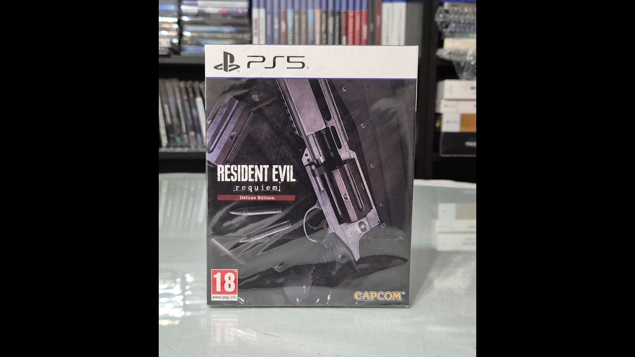 Resident Evil 9 Requiem Steelbook Deluxe Edition Ps5 unboxing