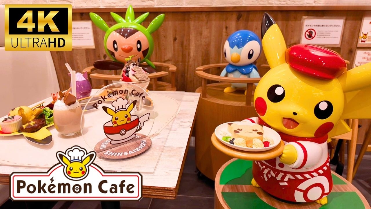 Inside Pokémon Café Osaka 🇯🇵 | A Must-Visit Spot for Pokémon Fans