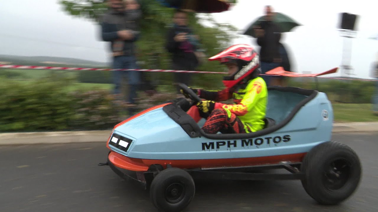 Grand prix : course de caisses à savon à Bellon en Charente