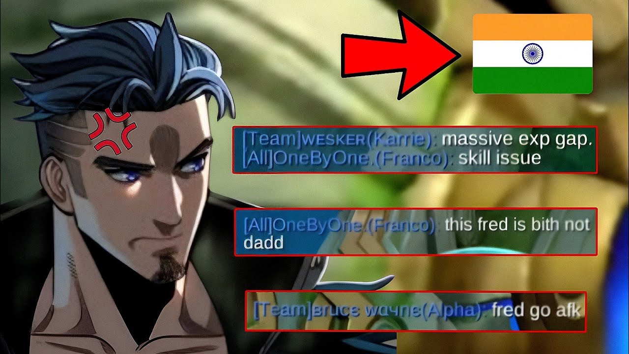 Indian Server Is Officially the WORST MLBB Server 😮&zwj;💨 | Fredrinn Solo Rank Gameplay 