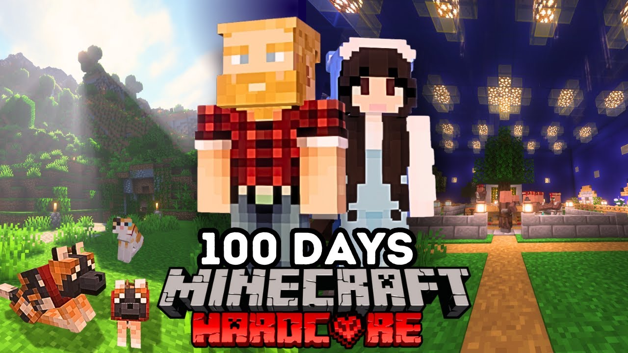 We Survived 100 Days in Minecraft Hardcore