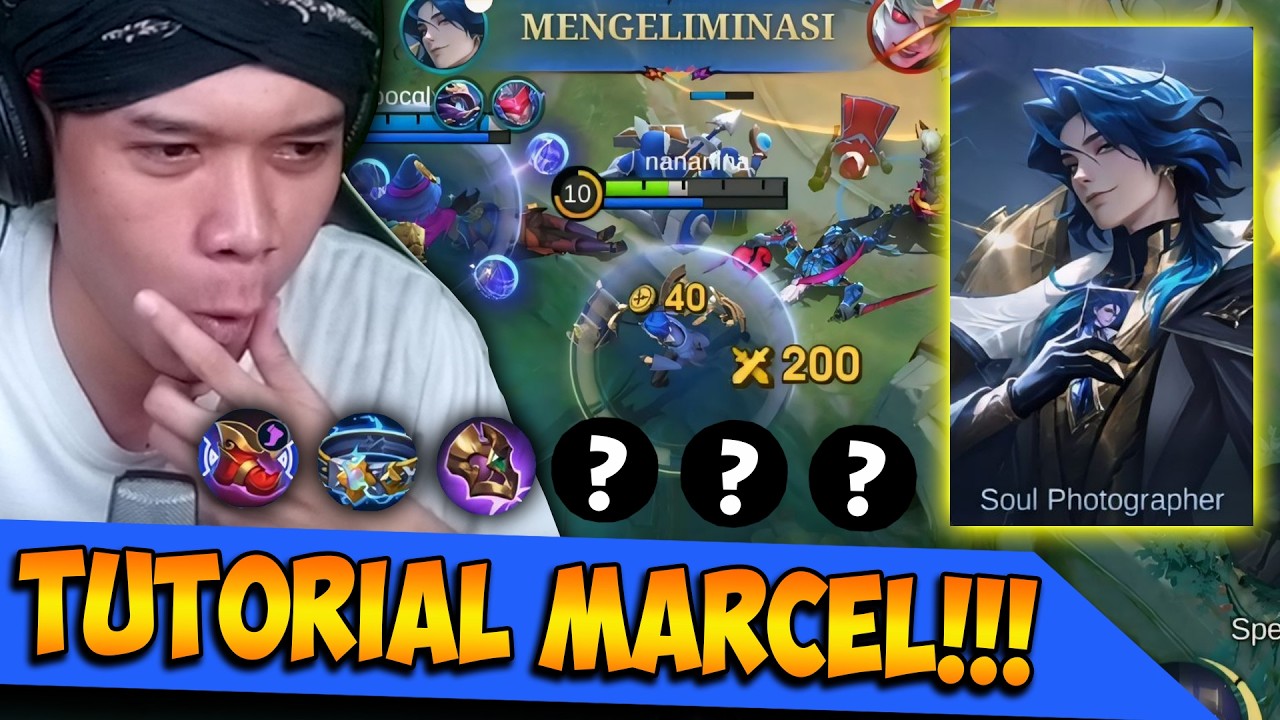 Tutorial New Hero Marcel !! Build & Emblem Yang Bikin Auto Win !! Mobile Legends