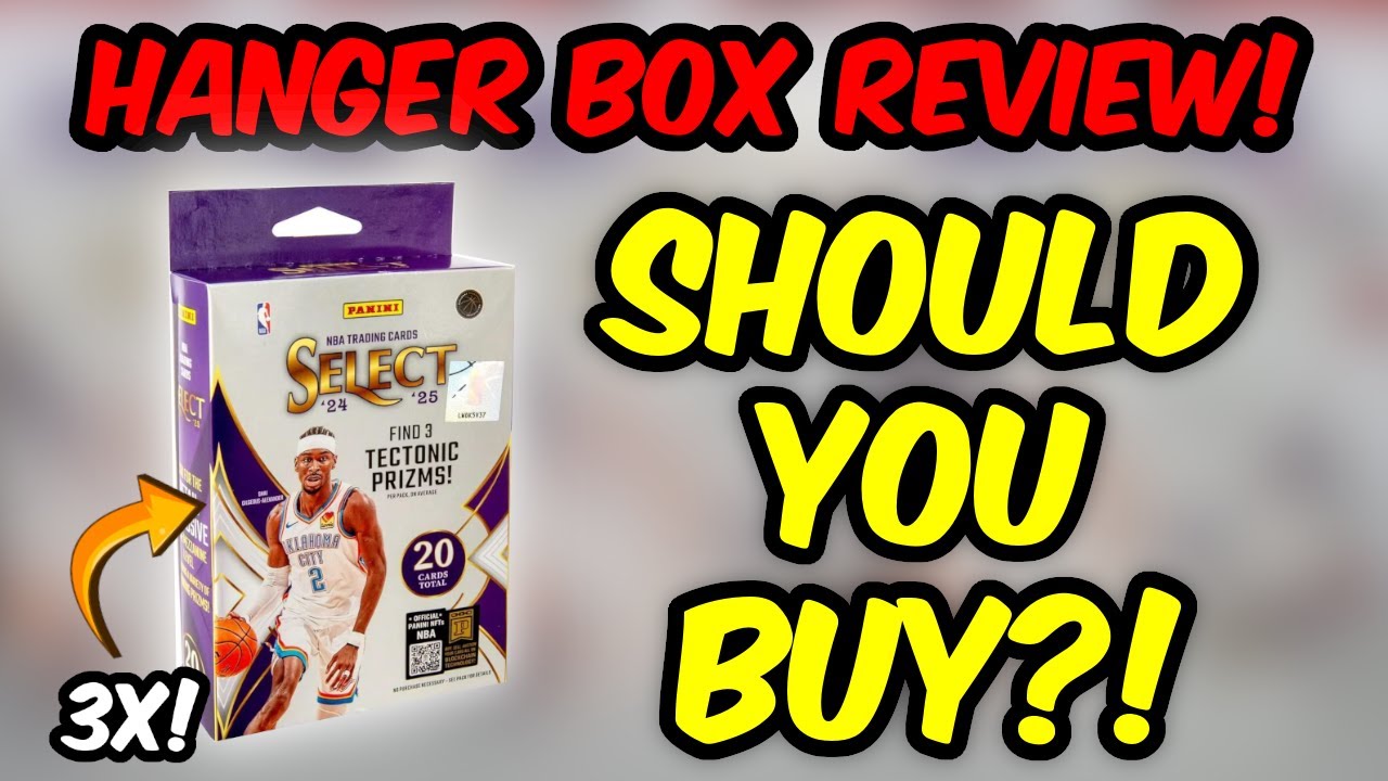 SHOULD YOU BUY?! 2024-25 Panini Select Basketball 3X Hanger Box Opening And Review!