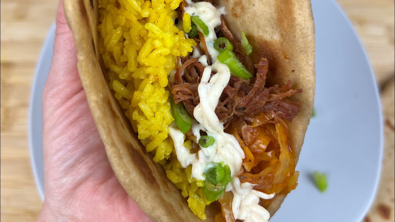Birria-Style Ham Naan Tacos | Cozy Comfort Food Recipe