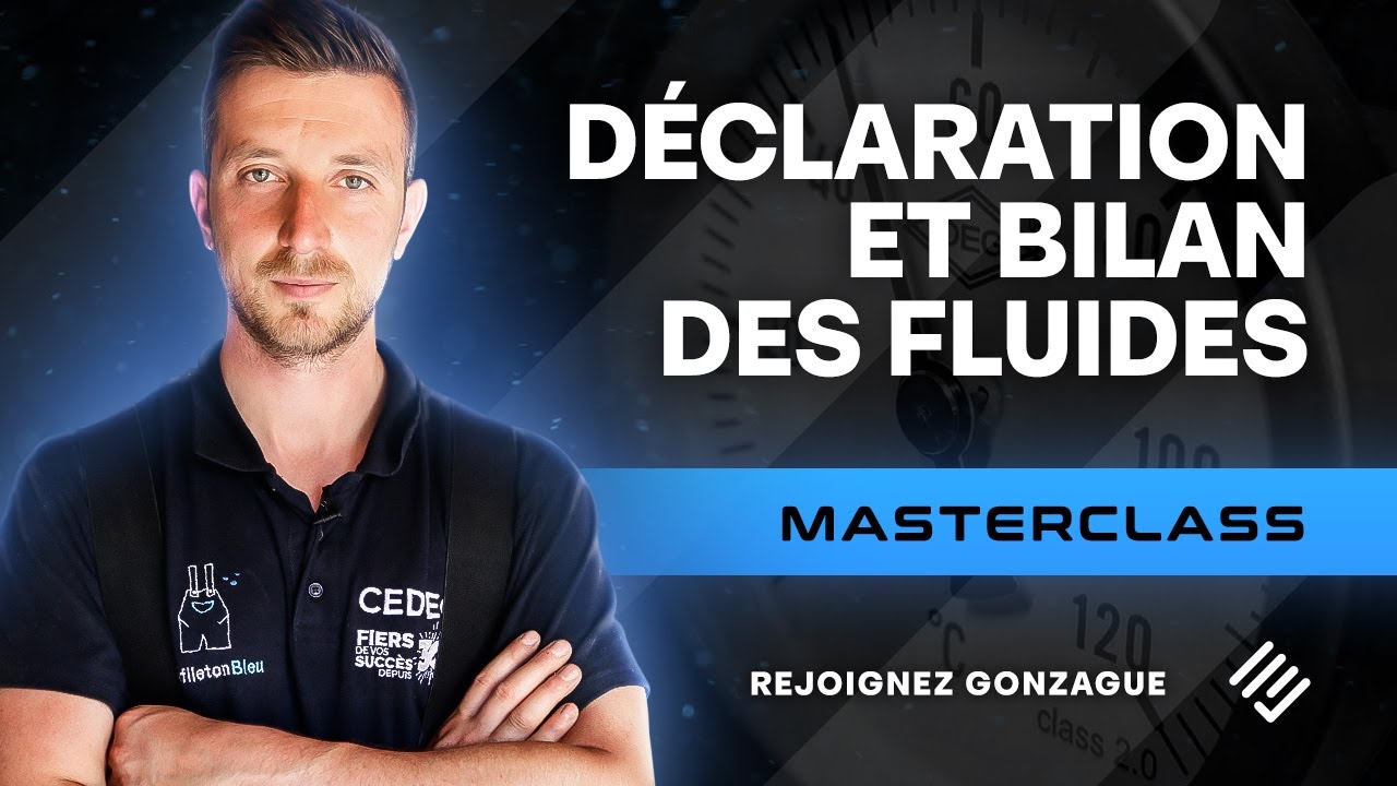 La déclaration du bilan des fluides : Guide pratique avec Gonzague d'Enfile Ton Bleu