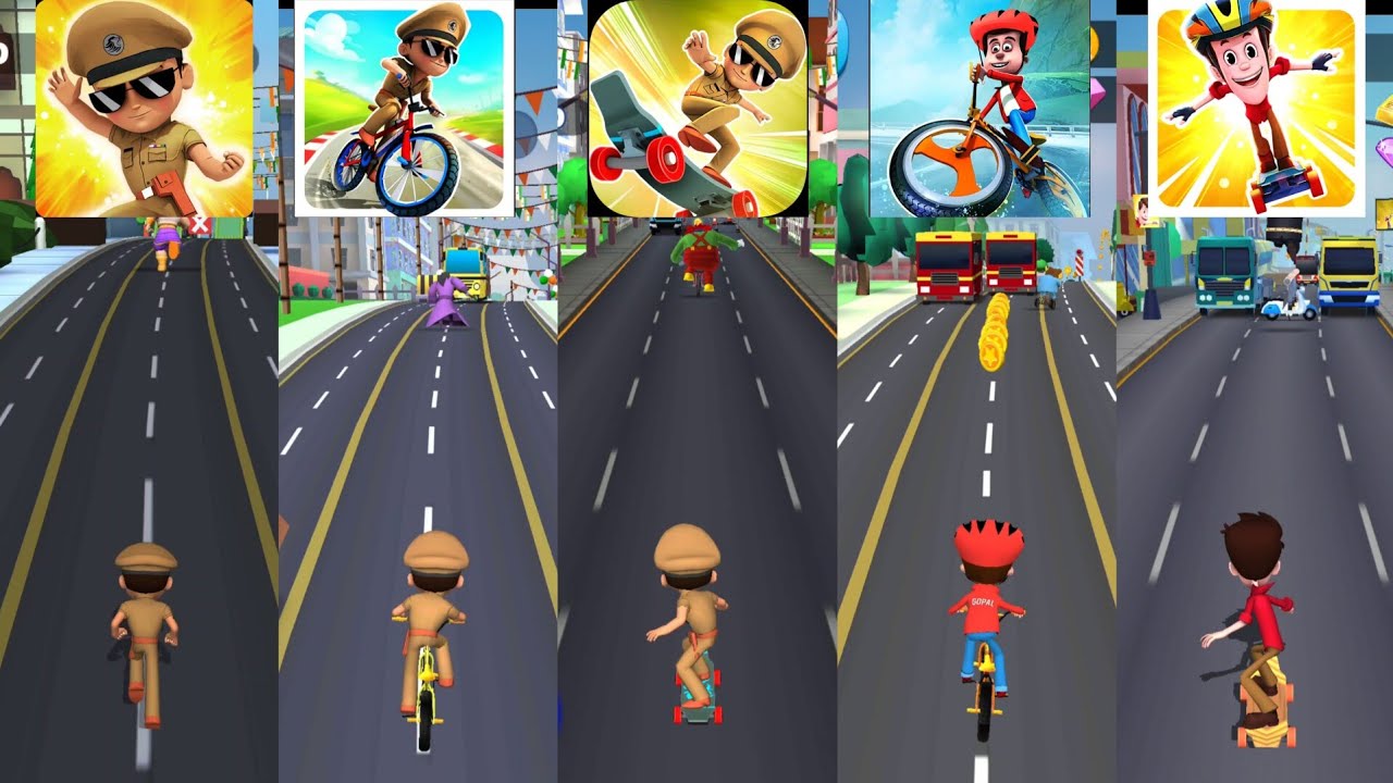 Little Singham 🆚 Little Singham Cycle Race🆚Little Singham Super Skater🆚Golmaal Jr🆚 Smaashhing Simmba