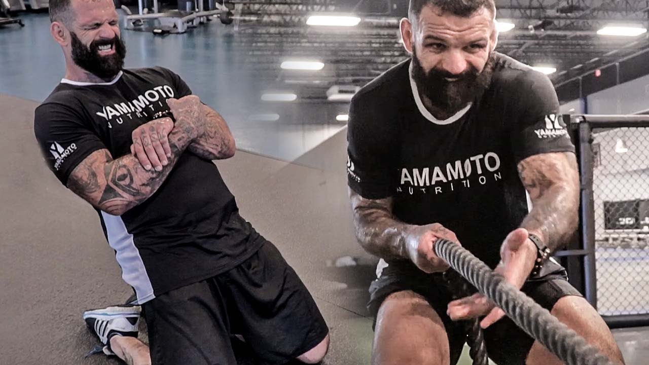 POWER Endurance & SPEED Strength Workout For MMA With Alessio Sakara