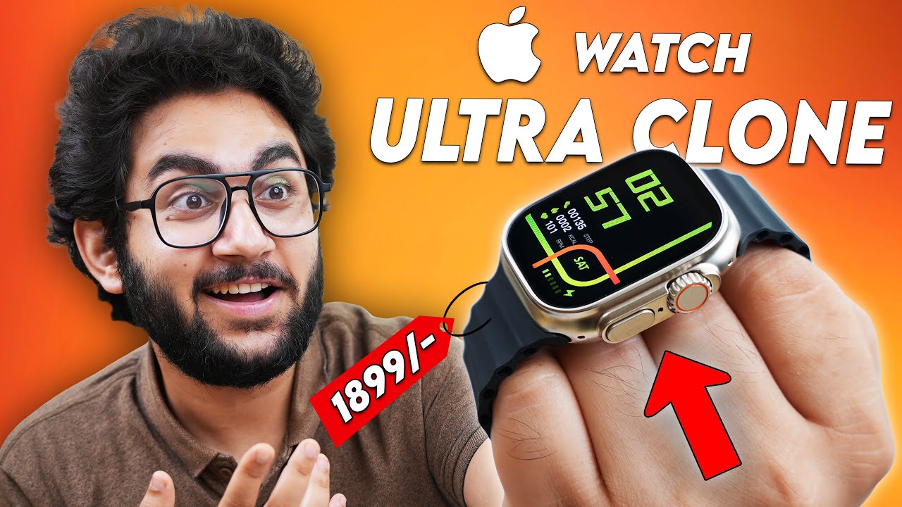 This Is Unbelievable 😮 Apple Watch Ultra Clone @Rs.1899/- ONLY