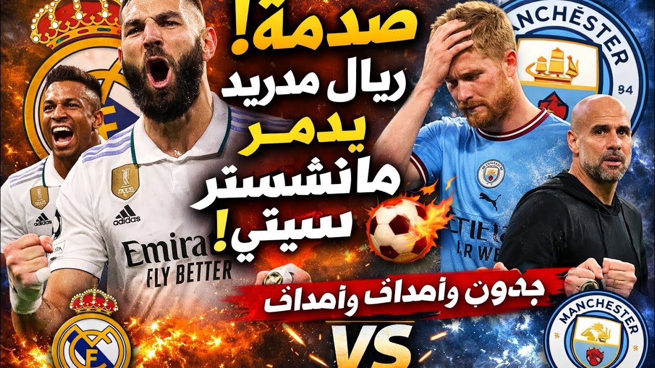 #صدمة! ريال مدريد يدمر مانشستر سيتي 😱 ملخص مباراة مجنون وأهداف نارية!