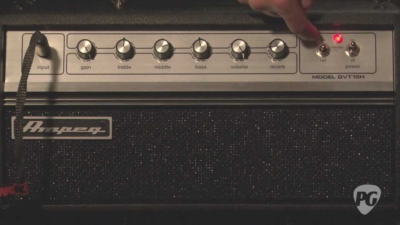 Video Review - Ampeg GVT15H Guitar Amplifier