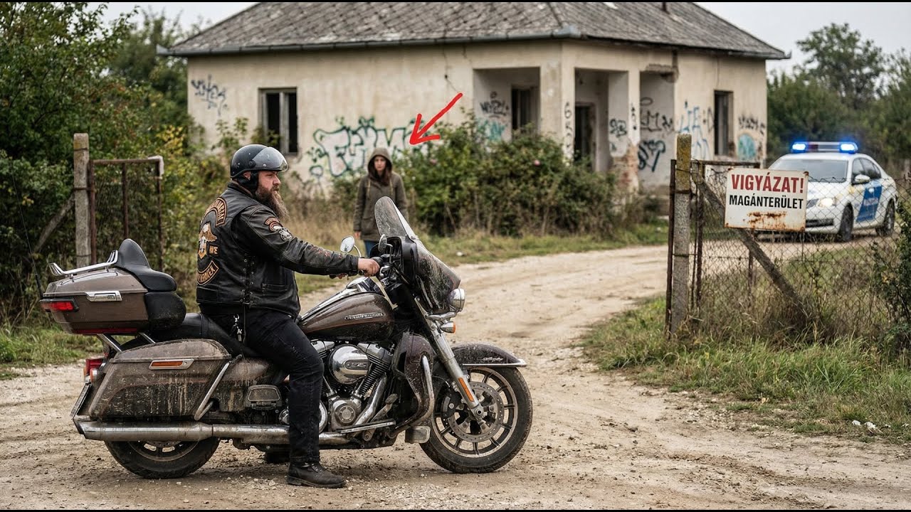 Kislány titkon mentőjelet adott a motorosnak — Követték és amit találtak, rendőrt hívtak