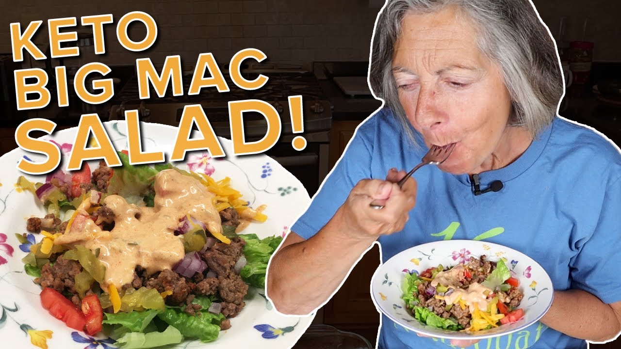 How to Make Keto Big Mac Salad