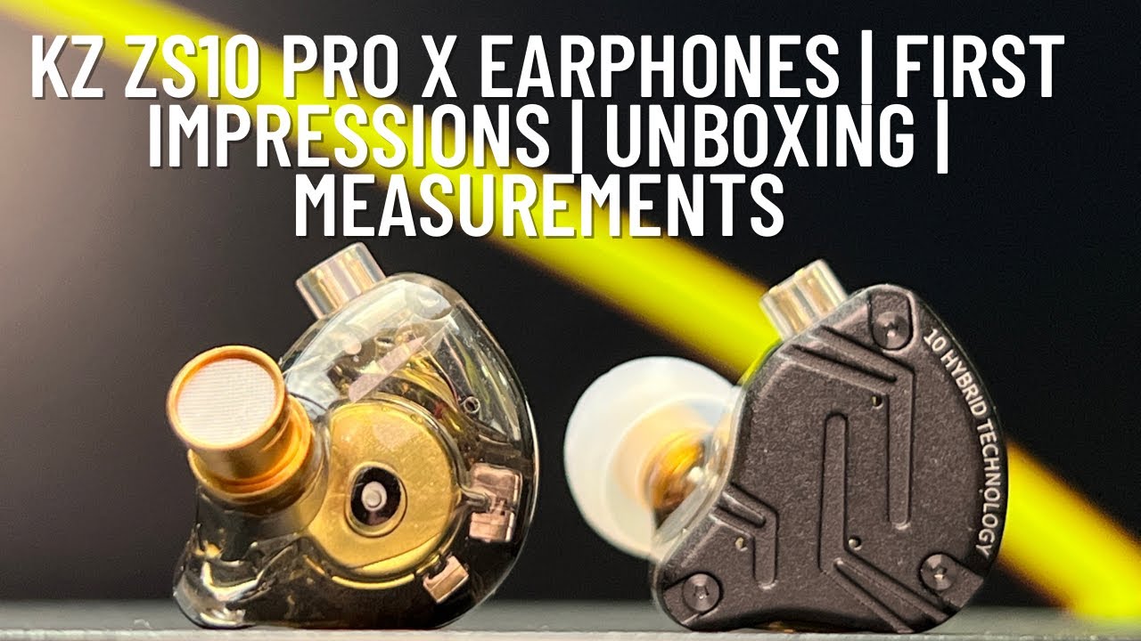 KZ ZS10 Pro X 1DD+4BA iem (Earphones) | Unboxing | Graph | First Impressions