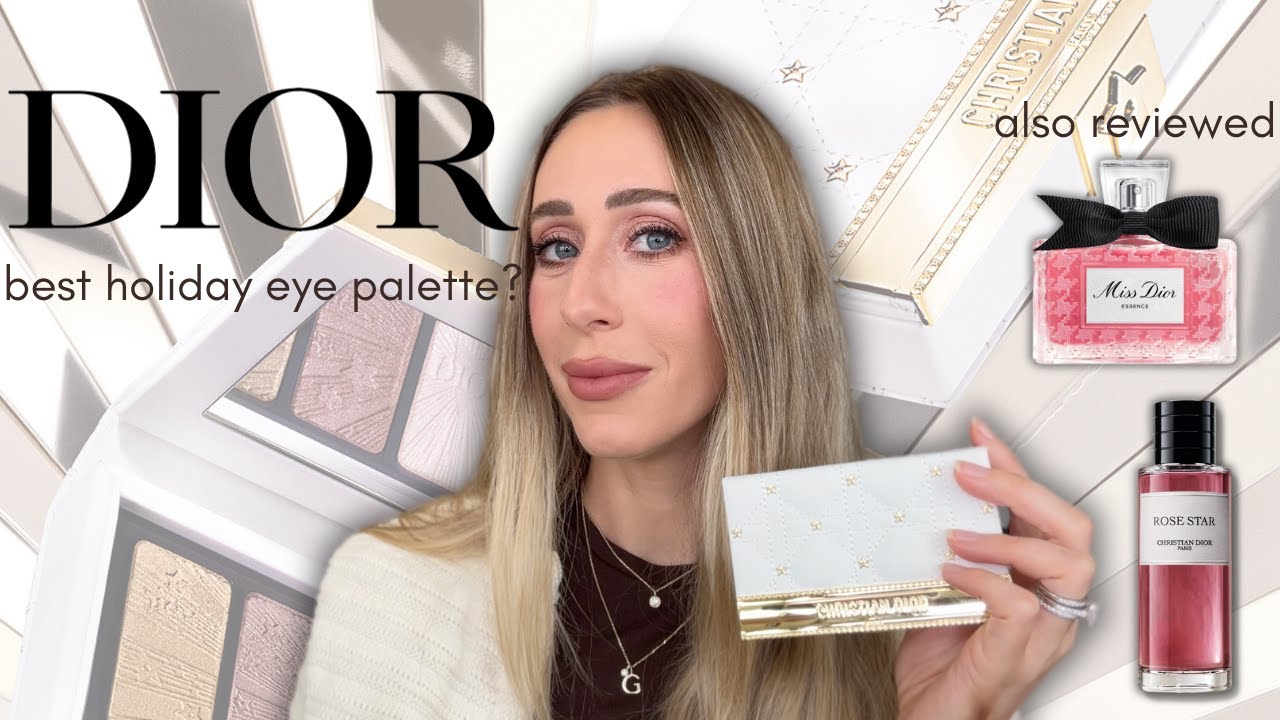 Палитра FANCIEST из праздничной коллекции Dior: Легендарный кутюрный футляр для макияжа глаз
