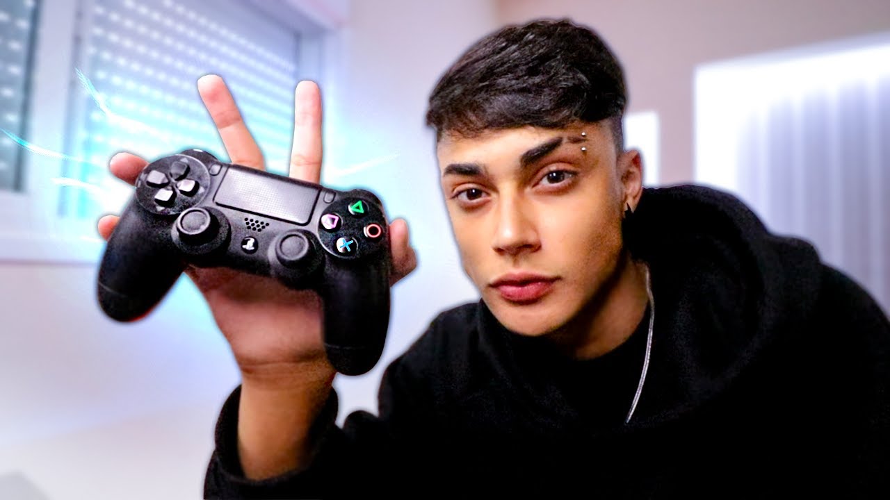 JOGANDO ROCKET LEAGUE NO CONTROLE PELA PRIMEIRA VEZ