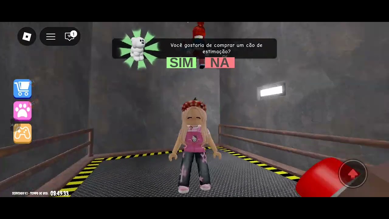 Pizzaria do terror no Roblox 😯