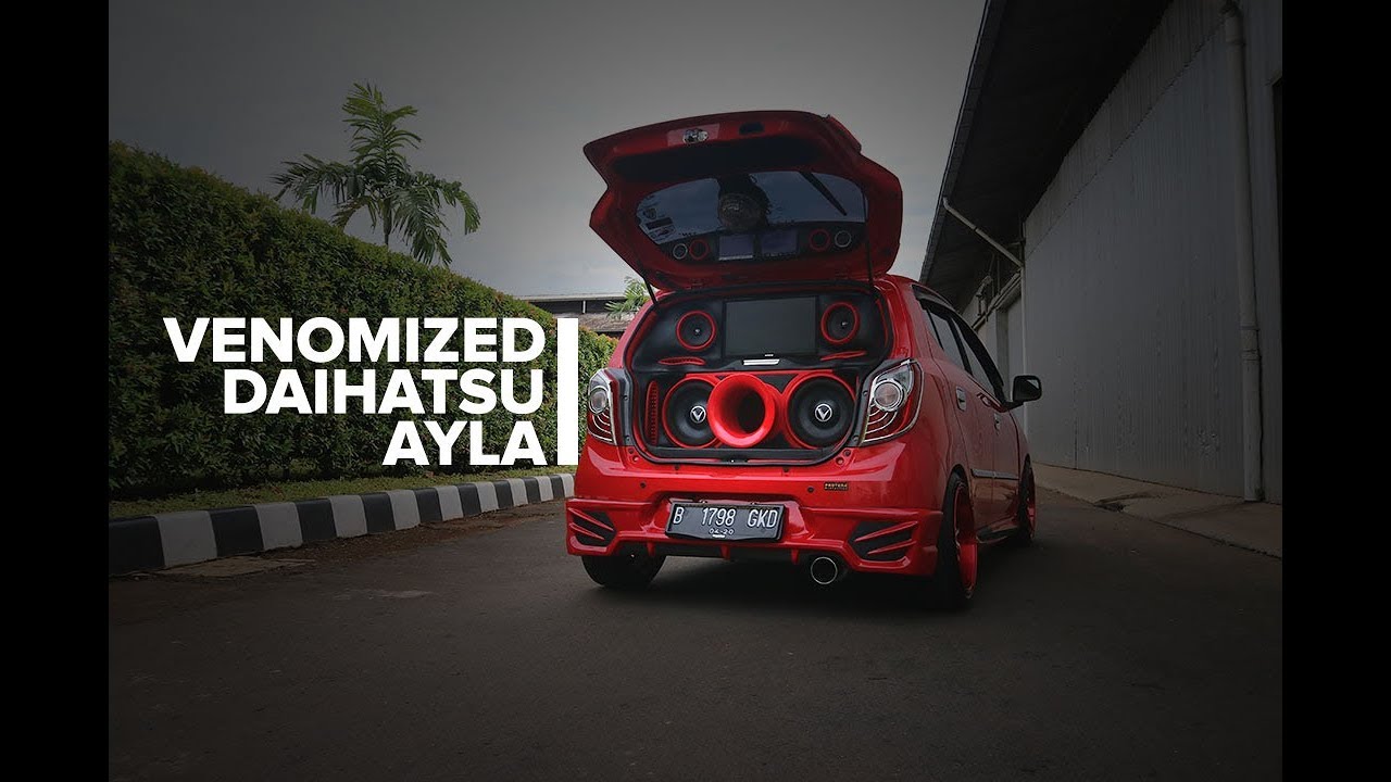 Modifikasi Audio Mobil Daihatsu Ayla | Venom Audio