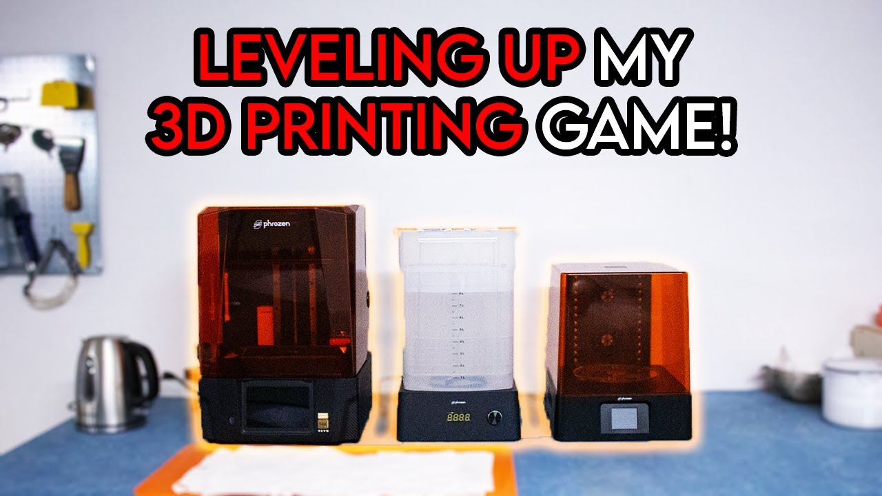 Leveling Up with the Phrozen Sonic Mighty Revo 3D Printer!