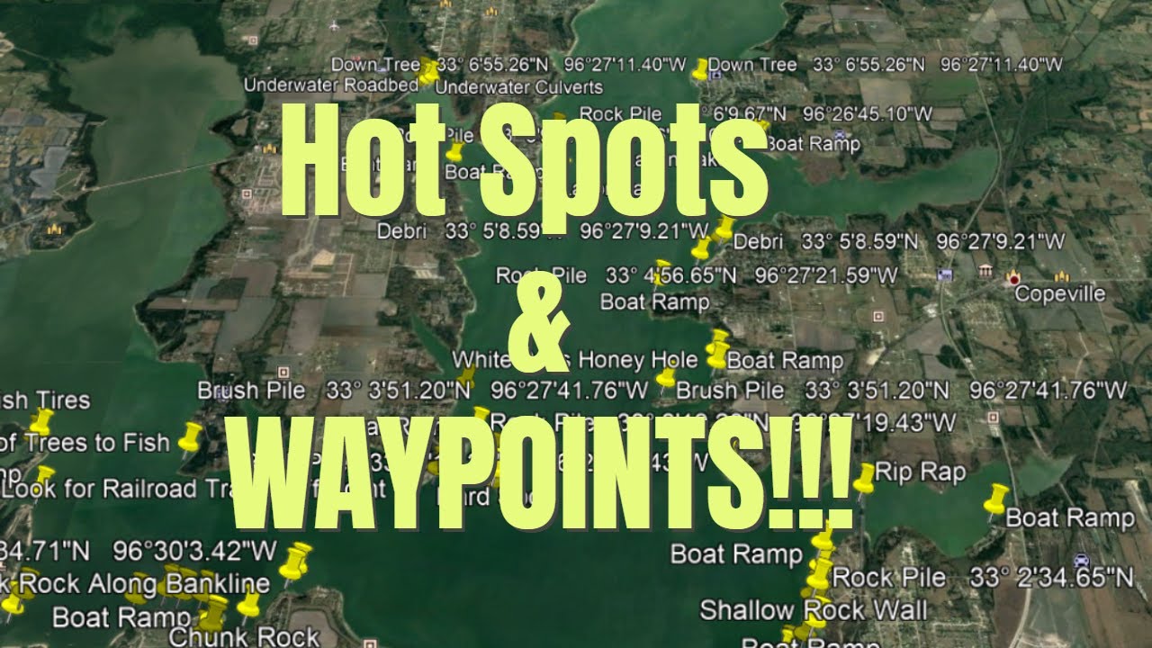 Озеро Лавон — популярные места и точки маршрута! — Ловля окуня — быстрый поиск рыбы