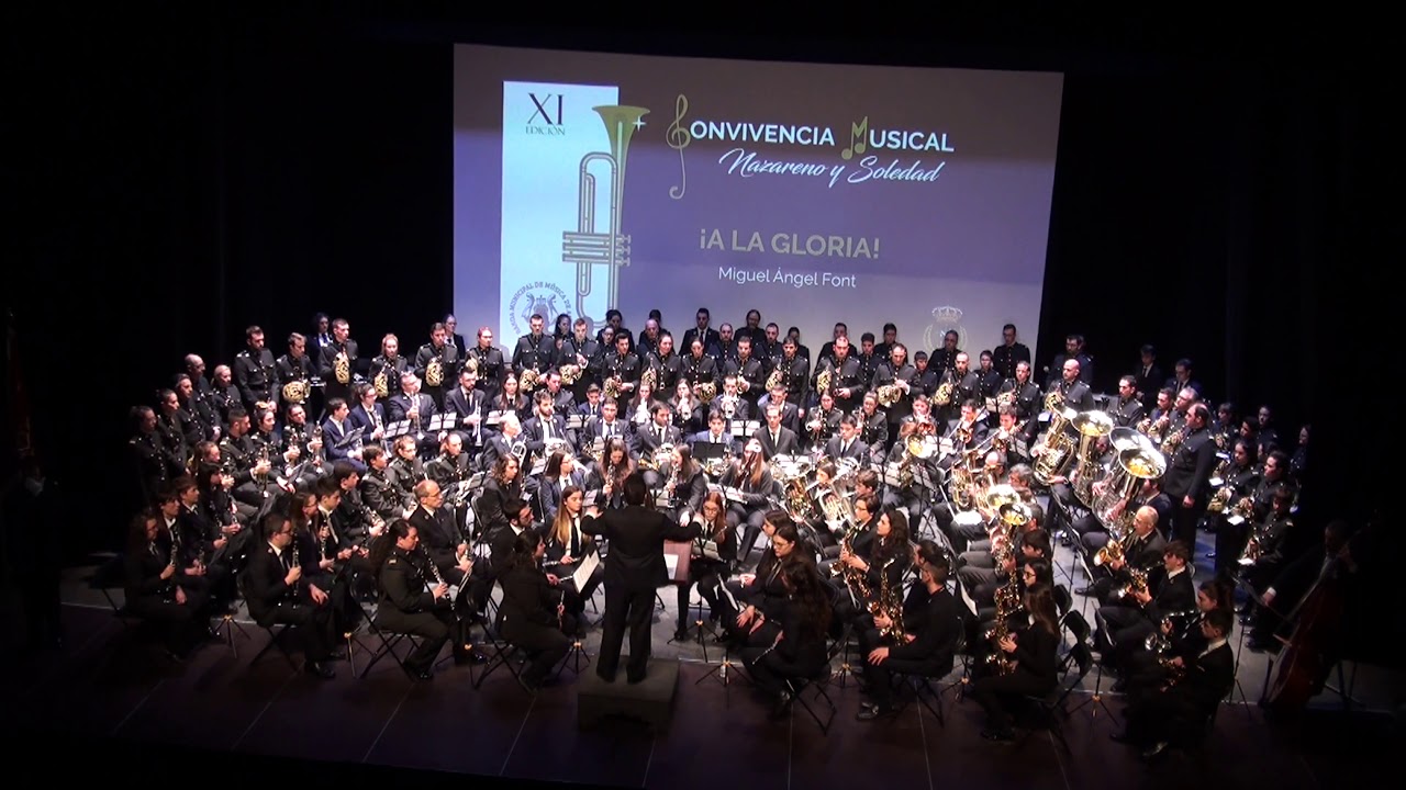 [HD] BCT J. Nazareno y V. Soledad y Banda Municipal de Astorga - A la gloria - XI Convivencia NyS