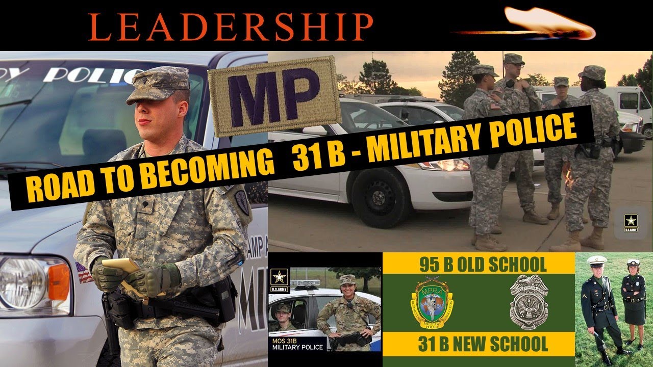 Becoming a 31 Bravo Military Police