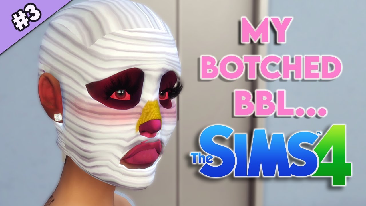 I GOT PLASTIC SURGERY.  // The Sims 4 Simself LP Ep. 3
