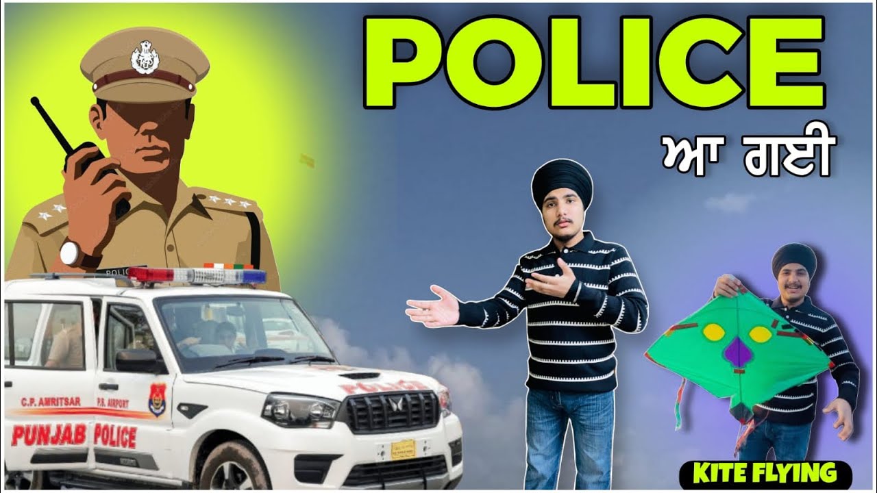 Police ਆ ਗਈ 😱 / Kite Flying / Full Vlog / Pahwa’s Vlogging 
