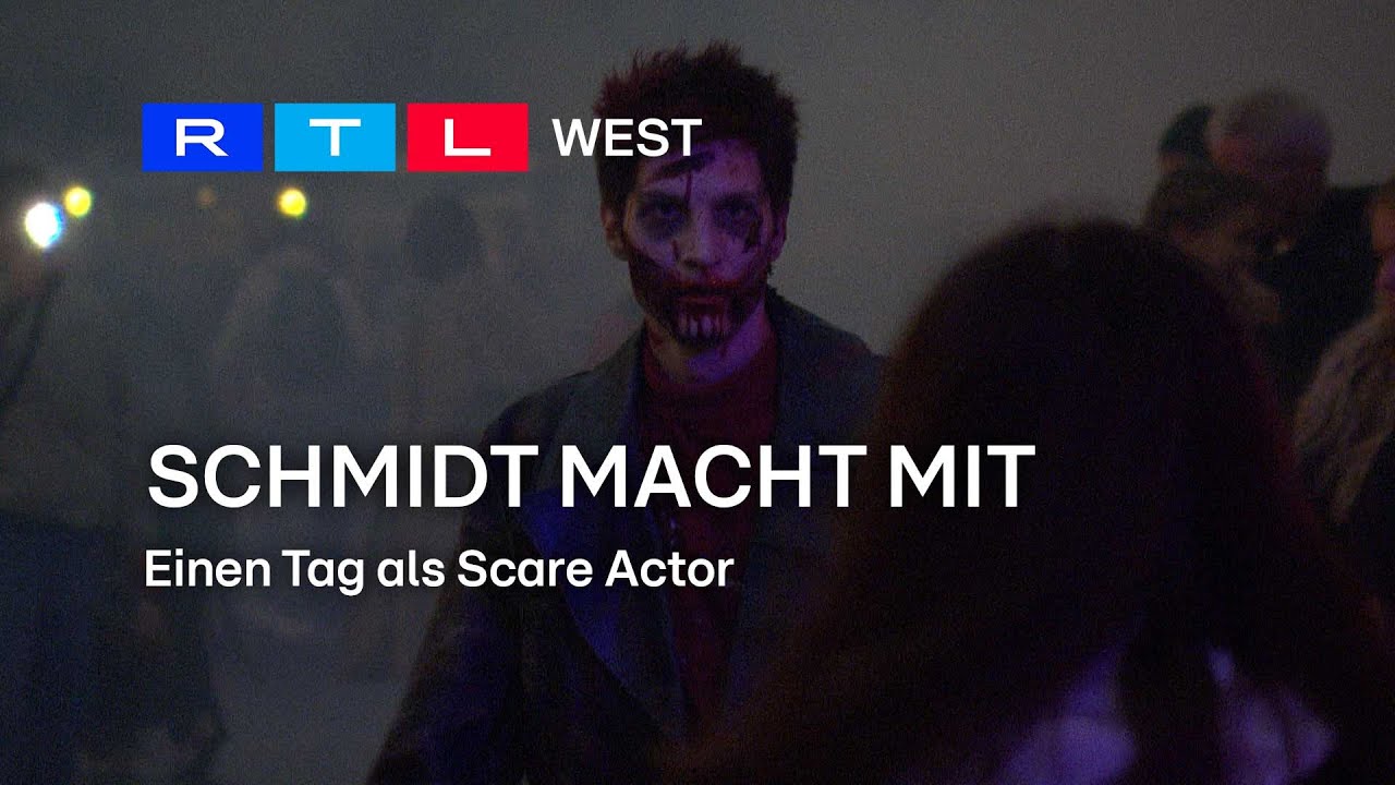 Schmidt macht mit: Einen Tag als Scare Actor | RTL WEST