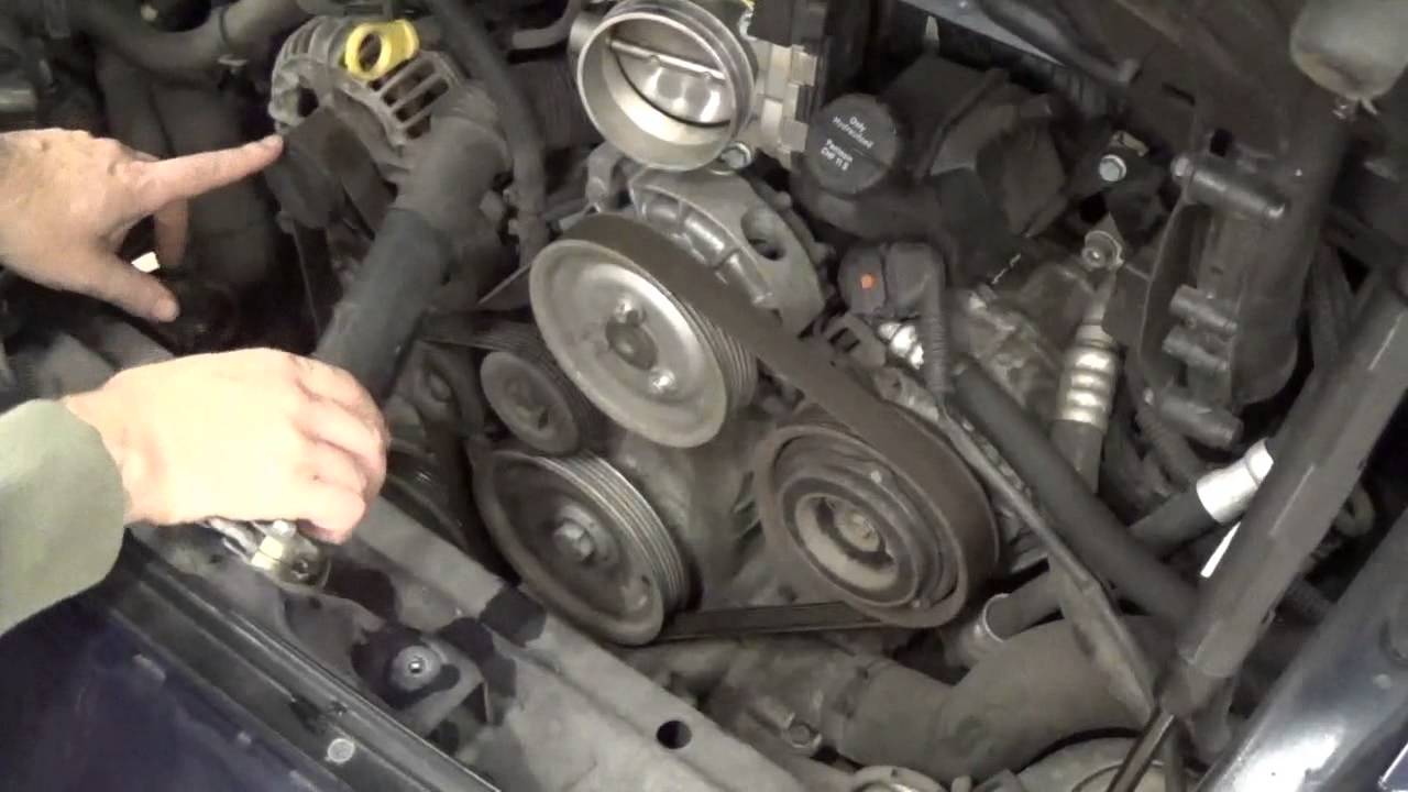 DIY - Porsche 996/997 accessory belt change