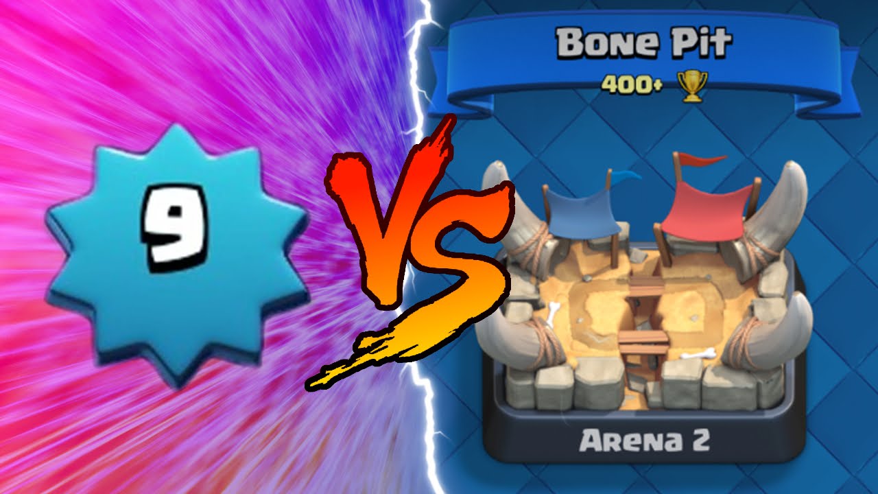 Clash Royale | LEVEL 9 TROLLING ARENA 2!! | Insane Clash Royale Trolling Lower Levels!