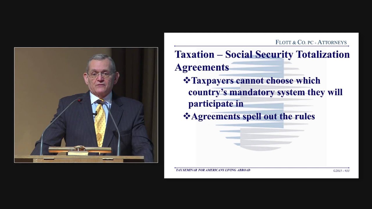 Social Security Totalization Agreement