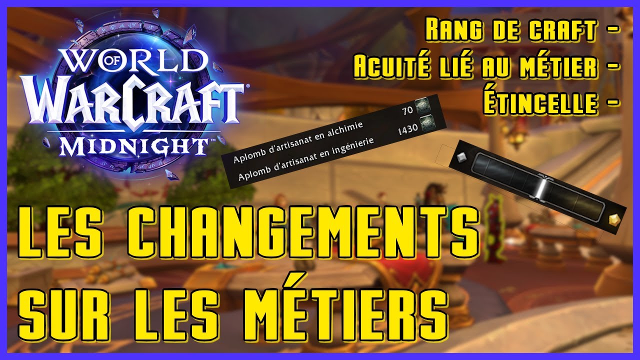 Changes to professions in Midnight! World of Warcraft Midnight
