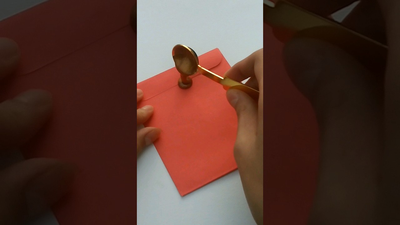 Copper wax seal ✨ #diy #cute #handmade #giftidea #craftideas #wax #art #waxseal