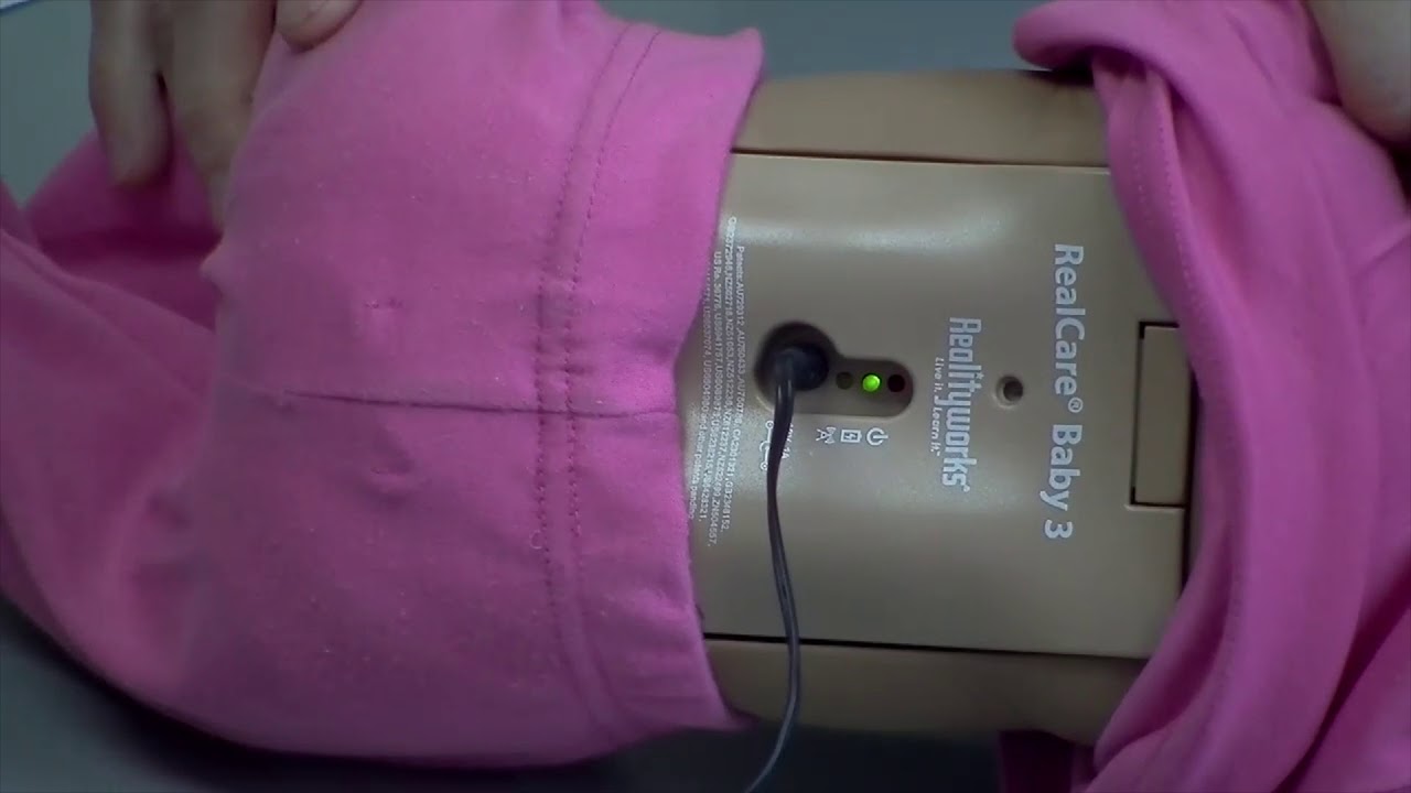 RealCare Baby Support Video - Baby Lights