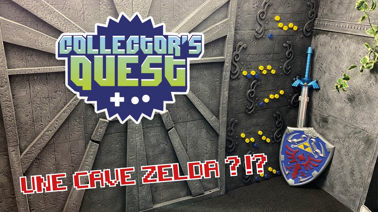 Visite d'une incroyable cave 100 % Zelda en Belgique ! [Collector's Quest HS]