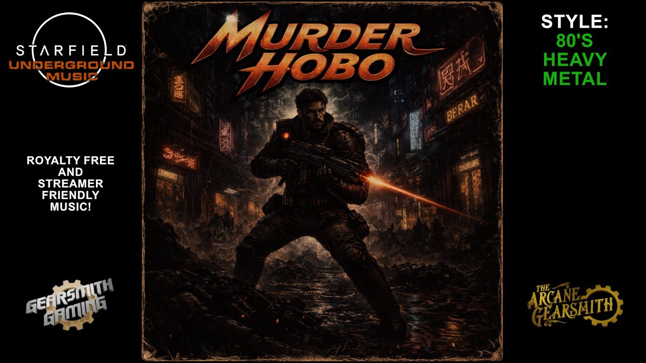 Murder Hobo - Starfield Underground Music - 80's Heavy Metal
