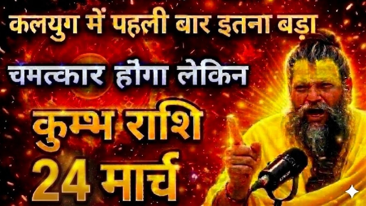 कुम्भ राशि 10 मार्च ⚠️  महादेव देंगे बड़ा आशीर्वाद 🔱 कलयुग में पहली बार ऐसा चमत्कार!