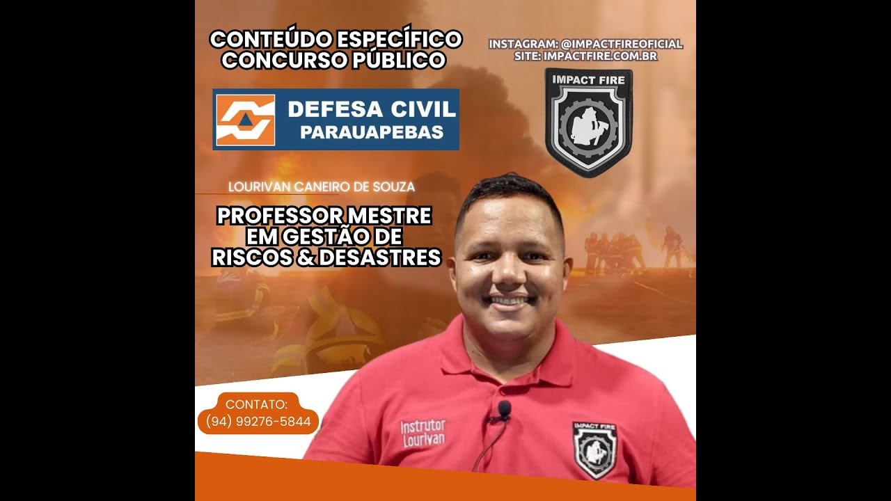 Específico  Defesa Civil - Concurso Público Prefeitura Municipal de Parauapebas