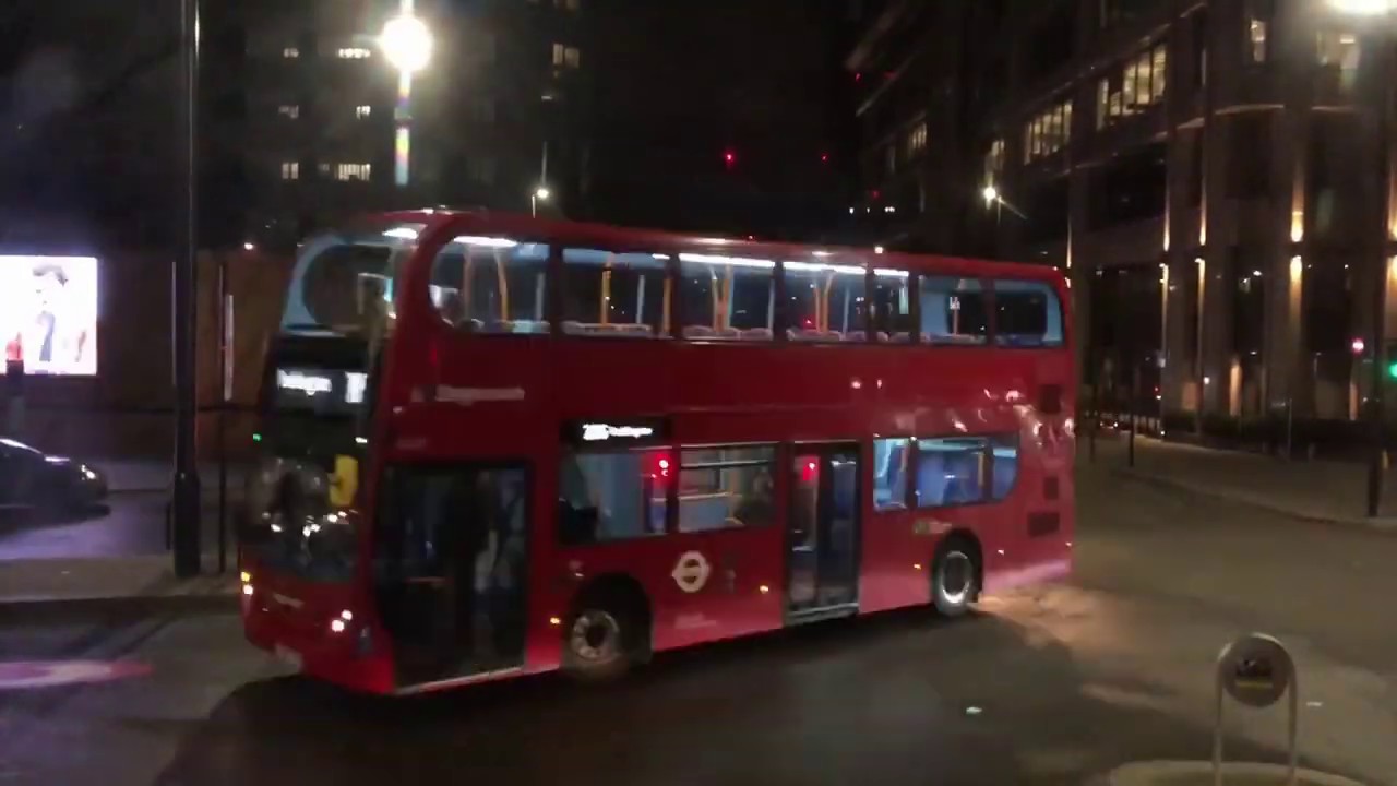 Full Route Visual | London Bus N253: Aldgate - Tottenham Court Road | LT524 (LTZ1524)