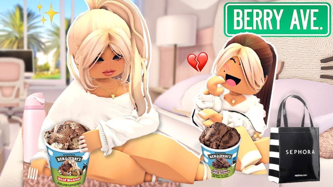 MY DAUGHTER FAKED BEING SICK TO SKIP SCHOOL! *VOICED* BERRY AVENUE
